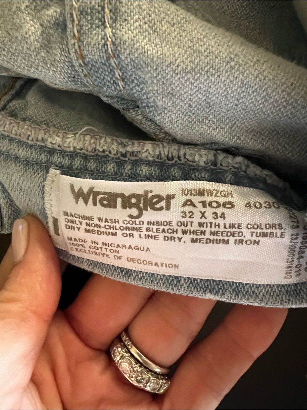 Wrangler Light Wash Women’s Jeans - Denim Blue